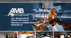 Desktop Screenshot of cosen.com